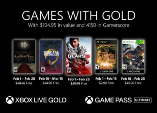 Anunciados los Games With Gold de febrero de 2021