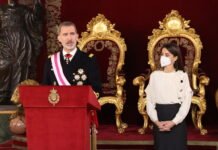 Sus Majestades los Reyes de España presidieron en el Palacio Real de Madrid la tradicional celebración de la Pascua Militar