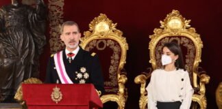 Sus Majestades los Reyes de España presidieron en el Palacio Real de Madrid la tradicional celebración de la Pascua Militar