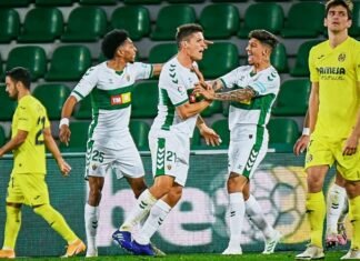 El Elche demostró hoy ante el Villarreal que tiene equipo para triunfar en Primera División