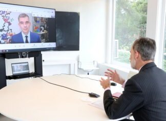 El Rey de España ofreció Audiencia al Sr. Matt Brittin, Presidente de Google Business & Operations para Europa, Oriente Medio y África