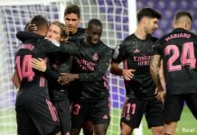 El Real Madrid suma su cuarto triunfo consecutivo en Liga gracias a un gol de Casemiro en Valladolid