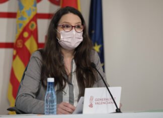 Mónica Oltra anuncia el decreto ley por el que se destinan 8.000.000 euros en ayudas directas al ocio nocturno en la C. Valenciana