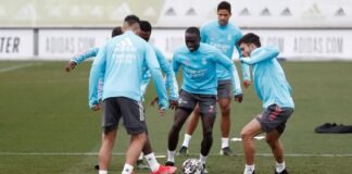 El Real Madrid prepara con ilusión su viaje a Bérgamo para enfrentarse al Atalanta en Champions