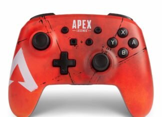 Juega al galardonado juego Battle Royale basado en escuadrones en Nintendo Switch con el control inalámbrico mejorado Apex Legends de PowerA