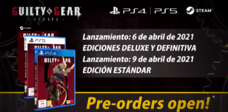 Ya se puede reservar Guilty Gear -Strive- en formato digital para PlayStation 4, PlayStation 5 y PC
