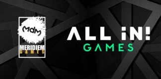 All in! Games y Meridiem Games anuncian una nueva asociación de publicación y distribución