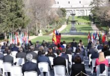 Los Reyes de españa presidieron en Palacio Real el homenaje a todas las víctimas del terrorismo
