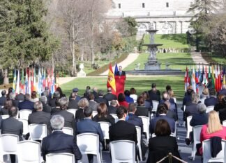 Los Reyes de españa presidieron en Palacio Real el homenaje a todas las víctimas del terrorismo