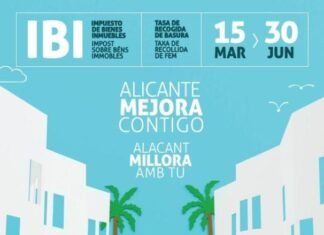 El Ayuntamiento de Alicante permite aplazar o fraccionar el pago del IBI y la Tasa de Basuras 2021