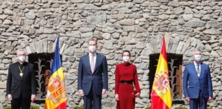 Los Reyes de España visitaron el Principado de Andorra esta semana