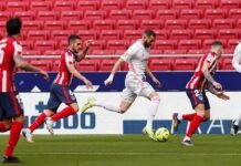 El Real Madrid «alegra» la Liga al empatar en el Metropolitano frente al Atleti