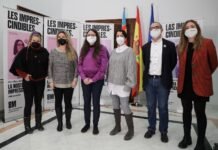 Oltra presenta en Valencia una campaña del 8M como homenaje «a las mujeres imprescindibles que sostienen la vida»