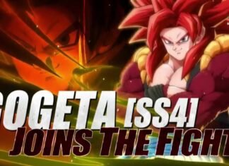 Gogeta SS4 estará disponible a partir del 10 de marzo en DRAGON BALL FighterZ