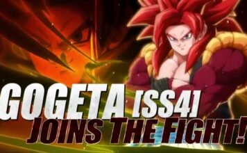 Gogeta SS4 estará disponible a partir del 10 de marzo en DRAGON BALL FighterZ