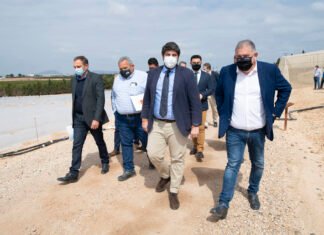 Gobierno regional de Murcia, regantes, empresarios y sector agrario exigen la paralización del cambio de reglas de explotación del Tajo-Segura