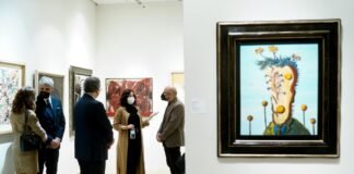 Díaz Ayuso anima a visitar el Salón de Arte Moderno de Madrid 2021 porque la cultura es segura