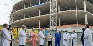 El Hospital de Alicante construye un nuevo edificio que ampliará en más de 3.000 metros cuadrados el Servicio de Urgencias