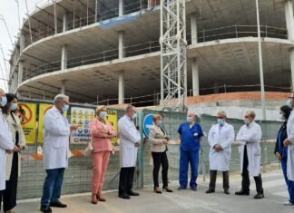 El Hospital de Alicante construye un nuevo edificio que ampliará en más de 3.000 metros cuadrados el Servicio de Urgencias