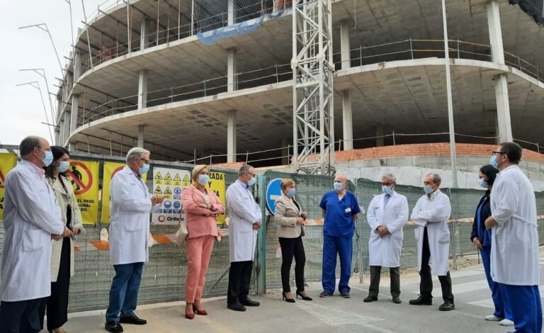 El Hospital de Alicante construye un nuevo edificio que ampliará en más de 3.000 metros cuadrados el Servicio de Urgencias