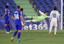 El Real Madrid, que encadena 15 partidos sin perder y dos imbatido, sumó un punto en el Coliseum