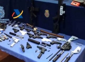 La Policía Nacional desmantela el primer taller ilegal de impresión de armas 3D en España