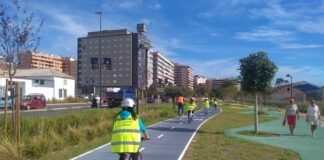 El Ayuntamiento de Alicante retoma el programa Bici-Escuela con medidas anticovid