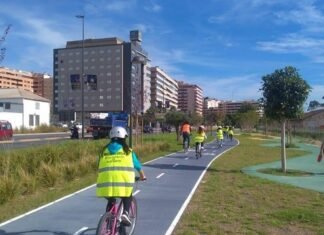 El Ayuntamiento de Alicante retoma el programa Bici-Escuela con medidas anticovid