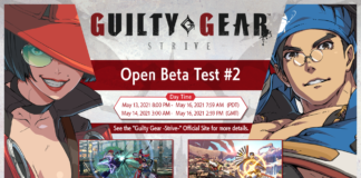 La segunda beta abierta de Guilty Gear -Strive- se celebrará del 14 al 16 de mayo