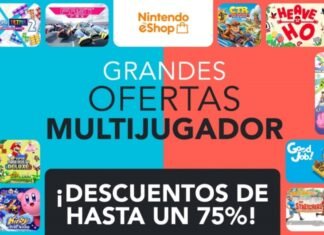 Hasta un 75% de descuento en más de 190 títulos multijugador para Nintendo Switch