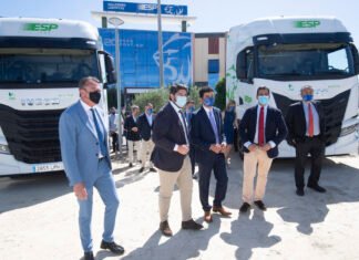 La Región de Murcia cuenta con la mayor flota de camiones de Gas Natural Licuado de Europa
