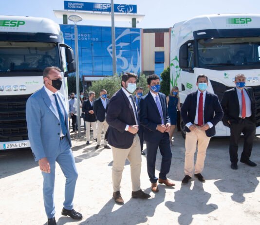 La Región de Murcia cuenta con la mayor flota de camiones de Gas Natural Licuado de Europa