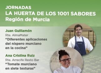 Los productos locales de Murcia y su cocina en vivo son las propuestas de la Capital Española de la Gastronomía para la próxima semana
