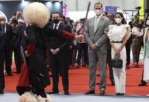 Los Reyes de España han inaugurado hoy FITUR 2021 con la vista puesta en la recuperación del sector turístico