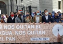 Ximo Puig no se atreve a participar en Madrid en la manifestación en defensa del trasvase Tajo-Segura y evita enfrentarse a Sánchez