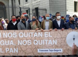 Ximo Puig no se atreve a participar en Madrid en la manifestación en defensa del trasvase Tajo-Segura y evita enfrentarse a Sánchez