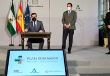 Junta de Andalucía y CEOE se unen en el Plan Sumamos Salud+Economía para colaborar en la lucha contra la pandemia