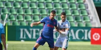 El Elche cae inmerecidamente ante un Atleti que sigue líder de La Liga a falta de cuatro «finales»