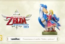 El amiibo “Zelda y pelícaro” se lanzará junto The Legend of Zelda: Skyward Sword HD