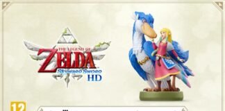 El amiibo “Zelda y pelícaro” se lanzará junto The Legend of Zelda: Skyward Sword HD