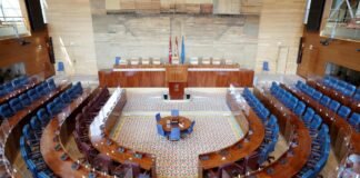 VOX ofrece al PP un acuerdo para la Mesa si se compromete a reducir a la mitad los diputados de la Asamblea de Madrid