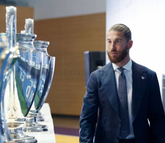 Sergio Ramos se despide del Real Madrid