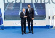 El Real Madrid homenajea a Felipe Reyes en la despedida de su carrera