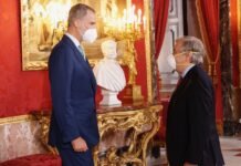 El Rey de España recibió en Palacio Real al secretario general de Naciones Unidas, el portugués António Guterres