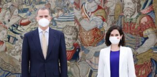 Su Majestad el Rey recibió en audiencia a la Presidenta de la Comunidad de Madrid, Isabel Diaz Ayuso