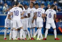 El Real Madrid se coloca líder de la Liga en la primera jornada tras vencer 1-4 en Mendizorroza