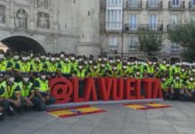 La Guardia Civil inicia el dispositivo de seguridad de la Vuelta ciclista a España 2021