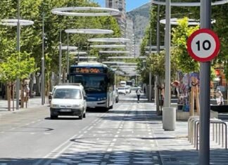 ¿Carril-bici en Benidorm?. No, «Carril Alquería»