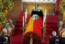 Su Majestad la Reina Doña Sofía asistió al funeral de Estado por Su Alteza Serenísima Marie de Liechtenstein Princesa de Liechtenstein
