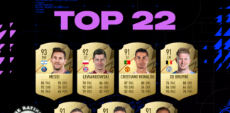 EA SPORTS desvela las primera clasificaciones de los mejores jugadores en FIFA 22